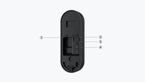 Reolink bezprzewodowy wideo dzwonek Wi-Fi 5MPx Reolink bezprzewodowy wideo dzwonek Wi-Fi 5MPx