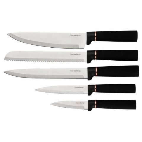 ZESTAW NOŻY I DESEK KUCHENNYCH W STOJAKU KLAUSBERG KB-7834 ZESTAW NOŻY I DESEK KUCHENNYCH W STOJAKU KLAUSBERG KB-7834