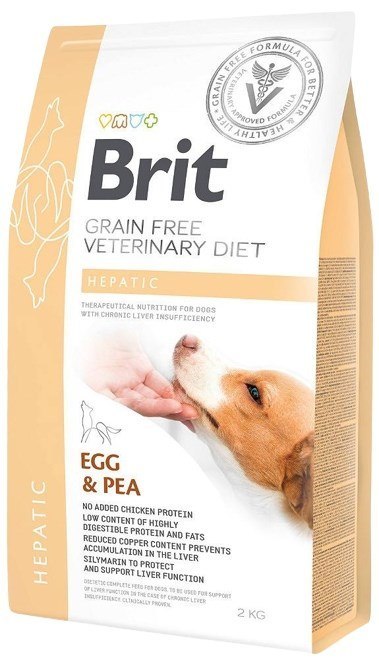 Brit GrainFree Hepatic dla psów z niewydolnością wątroby 2kg Brit GrainFree Hepatic dla psów z niewydolnością wątroby 2kg