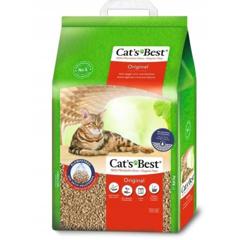 JRS Cat's Best Original - drewniany żwirek zbrylający dla kota - 5 l / 2,1 kg JRS Cat's Best Original - drewniany żwirek zbrylający dla kota - 5 l / 2,1 kg