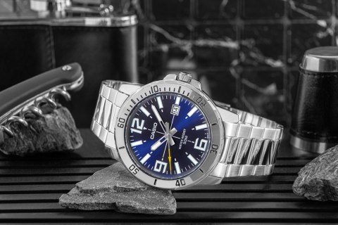 Zegarek Męski Casio MTP-VD01D-2BVUDF + BOX Zegarek Męski Casio MTP-VD01D-2BVUDF + BOX