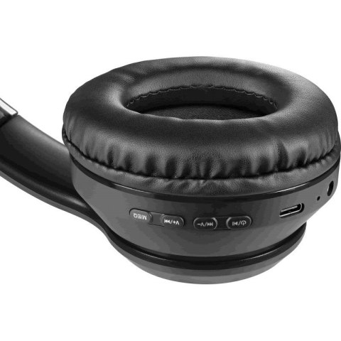 DEFENDER SŁUCHAWKI BLUETOOTH FREEMOTION B571 CZARNE LED DEFENDER SŁUCHAWKI BLUETOOTH FREEMOTION B571 CZARNE LED