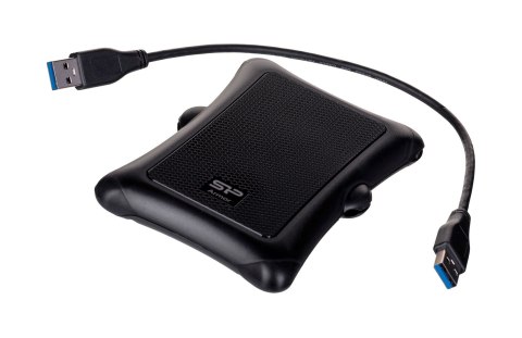 Dysk zewnętrzny HDD Silicon Power Armor A30 (1TB; 2.5"; USB 3.2; 5400 obr/min; Black; SP010TBPHDA30S3A) Dysk zewnętrzny HDD Silicon Power Armor A30 (1TB; 2.5"; USB 3.2; 5400 obr/min; Black; SP010TBPHDA30S3A)