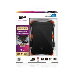Dysk zewnętrzny Silicon Power Armor A30 SP020TBPHDA30S3K (2 TB ; 2.5