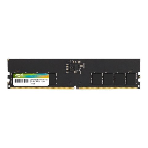Pamięć DDR5 Silicon Power 16GB (1x16GB) 4800 MHz CL40 1,1V Pamięć DDR5 Silicon Power 16GB (1x16GB) 4800 MHz CL40 1,1V
