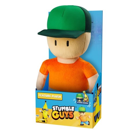 STUMBLE GUYS S2 FEATURE PLUSH 25 cm - MR. STUMBLE STUMBLE GUYS S2 FEATURE PLUSH 25 cm - MR. STUMBLE