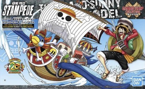 ONE PIECE STAMPEDE GRAND SHIP COLLECTION THOUSAND SUNNY FLYING MODEL ONE PIECE STAMPEDE GRAND SHIP COLLECTION THOUSAND SUNNY FLYING MODEL