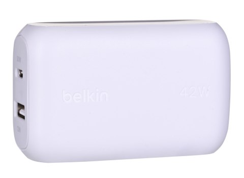 Ładowarka Belkin BoostCharge Dual USB-C + USB-A Wall Charger 42W White Ładowarka Belkin BoostCharge Dual USB-C + USB-A Wall Charger 42W White
