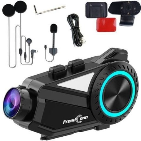 Interkom motocyklowy FreedConn R3 z wideorejestratorem Interkom motocyklowy FreedConn R3 z wideorejestratorem