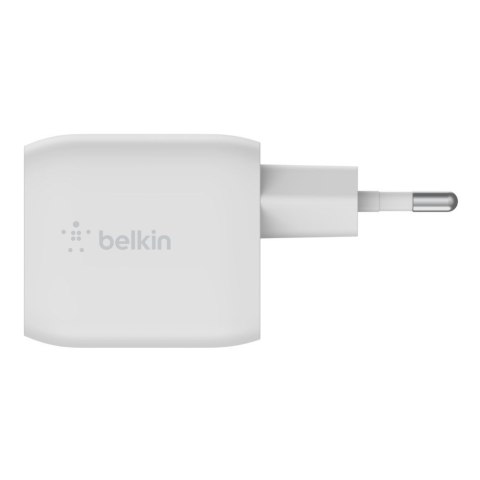 Ładowarka Belkin BoostCharge Pro Dual USB-C PD 3.0 PPS GaN Wall Charger 45W White Ładowarka Belkin BoostCharge Pro Dual USB-C PD 3.0 PPS GaN Wall Charger 45W White