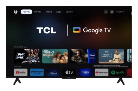 Telewizor TCL 55T7B QLED 55" 4K Ultra HD Google TV Dolby Vision DVB-T2 Czarny Telewizor TCL 55T7B QLED 55" 4K Ultra HD Google TV Dolby Vision DVB-T2 Czarny