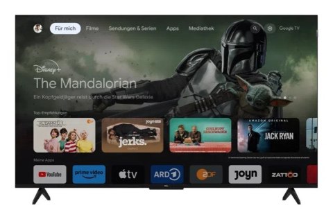 Telewizor TCL 55T7B QLED 55" 4K Ultra HD Google TV Dolby Vision DVB-T2 Czarny Telewizor TCL 55T7B QLED 55" 4K Ultra HD Google TV Dolby Vision DVB-T2 Czarny
