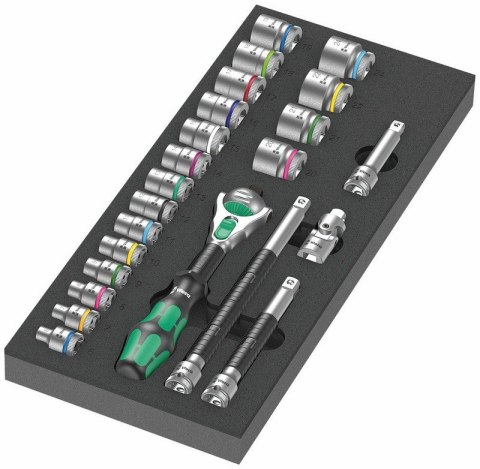 WKŁADKA PIANKOWA ZYKLOP 3/8'' 8000 C, SET 1, 23CZ. WKŁADKA PIANKOWA ZYKLOP 3/8'' 8000 C, SET 1, 23CZ.