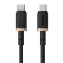 Kabel Baseus Dura Typ C-Typ C 100W 2m (czarno-złoty)