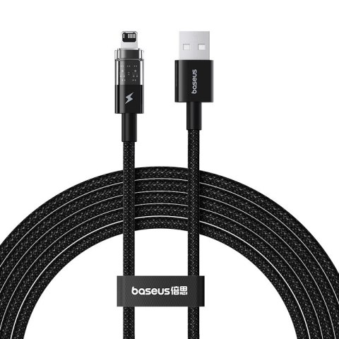 Kabel Baseus Gem Typ C 2.4A 2m (czarny) Kabel Baseus Gem Typ C 2.4A 2m (czarny)