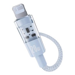 Kabel Baseus Gem USB C-IP 20W 1m (niebieski)