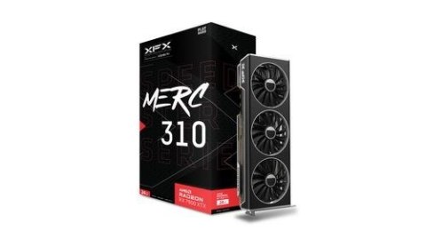 Karta graficzna XFX Radeon RX 7900 XTX SPEEDSTER MERC310 BLACK Gaming 24GB HDM 3 FAN Karta graficzna XFX Radeon RX 7900 XTX SPEEDSTER MERC310 BLACK Gaming 24GB HDM 3 FAN