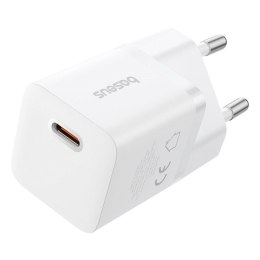 Ładowarka sieciowa Baseus GaN5 1C 25W EU (biały)