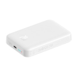 Powerbank Baseus Magnetic Mini Air Wireless 10000mAh 20W+kabel USB C-USB C (biały)