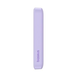 Powerbank Baseus Magnetic Mini Air Wireless 10000mAh 20W+kabel USB C-USB C (fiolet)