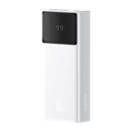 Powerbank Baseus Star-Lord 20000mAh 65W+kabel USB-USB C (biały)