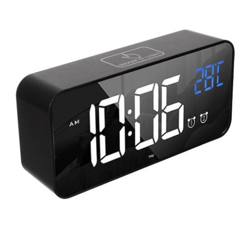 Budzik- zegar LED Izoxis 24736 Budzik- zegar LED Izoxis 24736