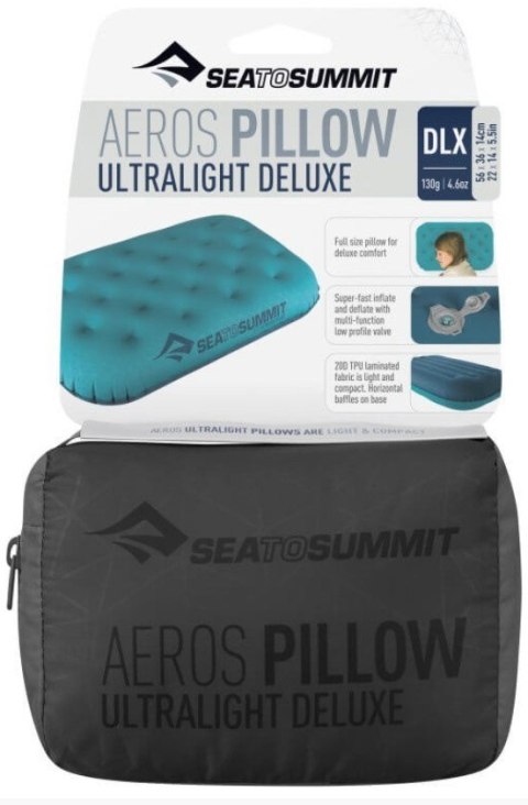 Poduszka SEA TO SUMMIT Aeros Ultralight Deluxe Grey Poduszka SEA TO SUMMIT Aeros Ultralight Deluxe Grey