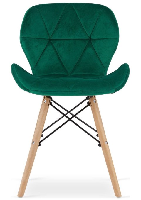 Krzesło tapicerowane VASTO GREEN VELVET Krzesło tapicerowane VASTO GREEN VELVET