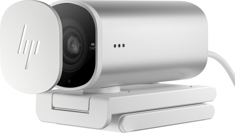 Kamera internetowa HP 960 4K Streaming Webcam USB srebrna 695J6AA Kamera internetowa HP 960 4K Streaming Webcam USB srebrna 695J6AA