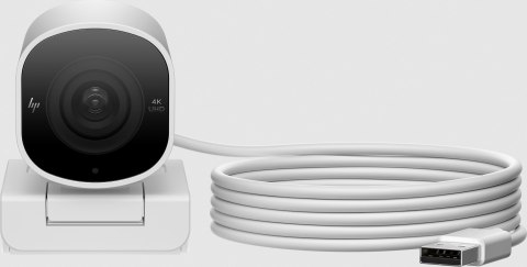 Kamera internetowa HP 960 4K Streaming Webcam USB srebrna 695J6AA Kamera internetowa HP 960 4K Streaming Webcam USB srebrna 695J6AA