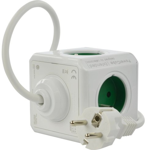 Przedłużacz allocacoc PowerCube Extended 2300GN/FREXPC (1,5m; kolor zielony) Przedłużacz allocacoc PowerCube Extended 2300GN/FREXPC (1,5m; kolor zielony)