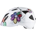 Kask rowerowy ALPINA XIMO FLASH biały w kwiatki 49-54