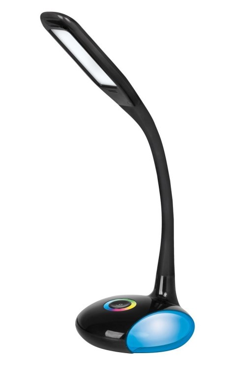 Nowoczesna lampka na biurko wielokolorowa RGB LED Activejet VENUS RGB czarna z funkcją oświetlenia nocnego Nowoczesna lampka na biurko wielokolorowa RGB LED Activejet VENUS RGB czarna z funkcją oświetlenia nocnego