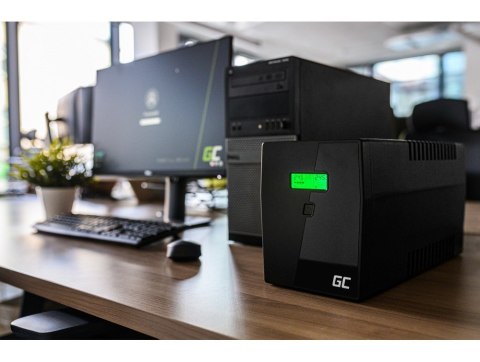 GREEN CELL ZASILACZ AWARYJNY UPS05 POWER PROOF 2000VA 1200W GREEN CELL ZASILACZ AWARYJNY UPS05 POWER PROOF 2000VA 1200W