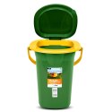 GREENBLUE TOALETA TURYSTYCZNA, CIEMNOZIELONO-POMARAŃCZOWA GB320GO