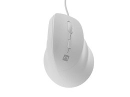 Mysz przewodowa Natec Crake 2 PRO 12800dpi wertykalna programowalna optyczna biała