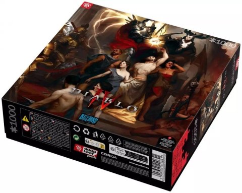 Puzzle Good Loot Gaming Puzzle: Diablo IV Birth of Nephalem 1000 elementów Puzzle Good Loot Gaming Puzzle: Diablo IV Birth of Nephalem 1000 elementów