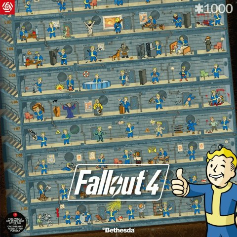 Puzzle Good Loot Gaming Puzzle: Fallout 4 Perk Poster 1000 elementów Puzzle Good Loot Gaming Puzzle: Fallout 4 Perk Poster 1000 elementów