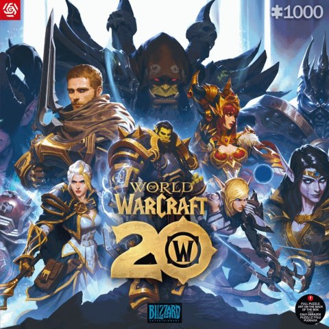 Puzzle Good Loot Gaming Puzzle: World of Warcraft 20th Anniversary 1000 elementów Puzzle Good Loot Gaming Puzzle: World of Warcraft 20th Anniversary 1000 elementów