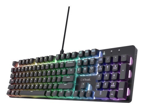 Klawiatura gamingowa Trust GXT 871 ZORA WIRELESS US Klawiatura gamingowa Trust GXT 871 ZORA WIRELESS US