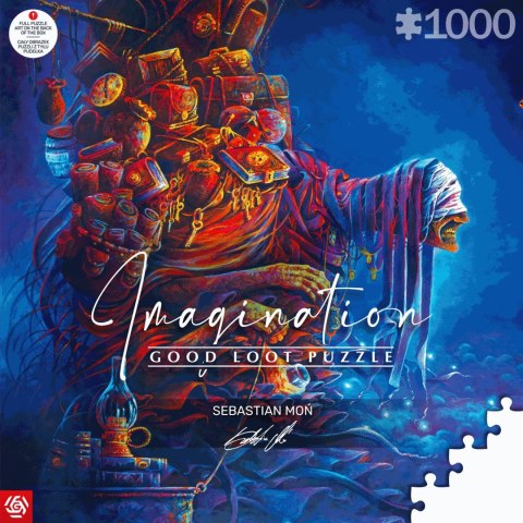 Puzzle Good Loot Imagination Puzzle: Sebastian Moń Ciężar doświadczeń 1000 elementów Puzzle Good Loot Imagination Puzzle: Sebastian Moń Ciężar doświadczeń 1000 elementów