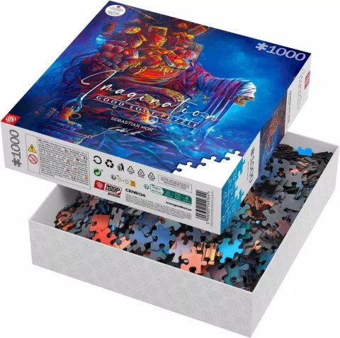 Puzzle Good Loot Imagination Puzzle: Sebastian Moń Ciężar doświadczeń 1000 elementów Puzzle Good Loot Imagination Puzzle: Sebastian Moń Ciężar doświadczeń 1000 elementów