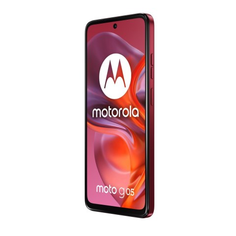 Smartfon Motorola Moto G05 4/128GB Plum Red Smartfon Motorola Moto G05 4/128GB Plum Red