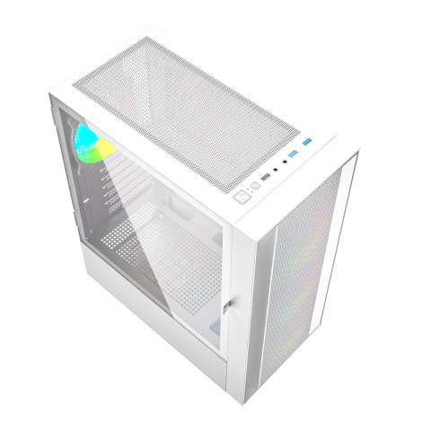 GEMBIRD OBUDOWA FORNAX 4000W MIDI-TOWER (2X USB 3.0, 1X USB 2.0, HD AUDIO, SZKLANY PANEL BOCZNY, PODŚWIETLENIE ARGB) BIAŁA GEMBIRD OBUDOWA FORNAX 4000W MIDI-TOWER (2X USB 3.0, 1X USB 2.0, HD AUDIO, SZKLANY PANEL BOCZNY, PODŚWIETLENIE ARGB) BIAŁA