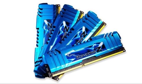 Zestaw pamięci G.SKILL RipjawsZ F3-2400C11Q-32GZM (DDR3 DIMM; 4 x 8 GB; 2400 MHz; CL11) Zestaw pamięci G.SKILL RipjawsZ F3-2400C11Q-32GZM (DDR3 DIMM; 4 x 8 GB; 2400 MHz; CL11)