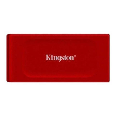 Dysk zewnętrzny SSD Kingston XS1000 1TB USB-C 3.2 Gen 2 (1050/1000 MB/s) Red Dysk zewnętrzny SSD Kingston XS1000 1TB USB-C 3.2 Gen 2 (1050/1000 MB/s) Red