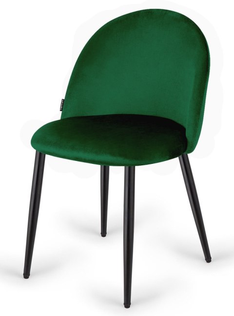 Krzesło tapicerowane GLORIA GREEN VELVET Krzesło tapicerowane GLORIA GREEN VELVET