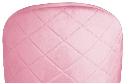 Krzesło tapicerowane GLORIA PINK VELVET GOLD Krzesło tapicerowane GLORIA PINK VELVET GOLD