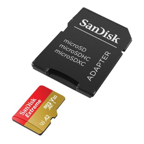 Karta pamięci MicroSDXC SanDisk EXTREME 128GB 190/90 MB/s A2 C10 V30 UHS-I U3 Karta pamięci MicroSDXC SanDisk EXTREME 128GB 190/90 MB/s A2 C10 V30 UHS-I U3