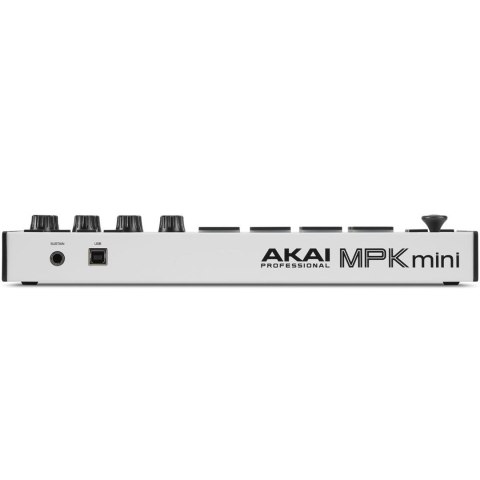 AKAI MPK MINI 3 WHITE - Mini klawiatura sterująca AKAI MPK MINI 3 WHITE - Mini klawiatura sterująca